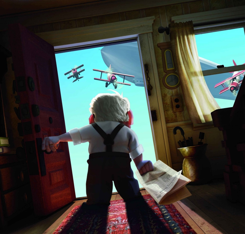 Una scena del film Up - di Peter Docter • Bob Peterson, prodotto dalla mitica Pixar